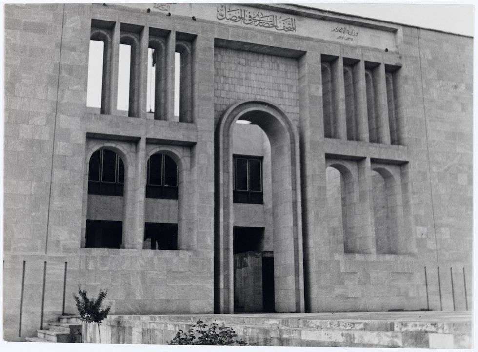 05 Mosul Cultural Museum façade after construction has been completed (1972)
