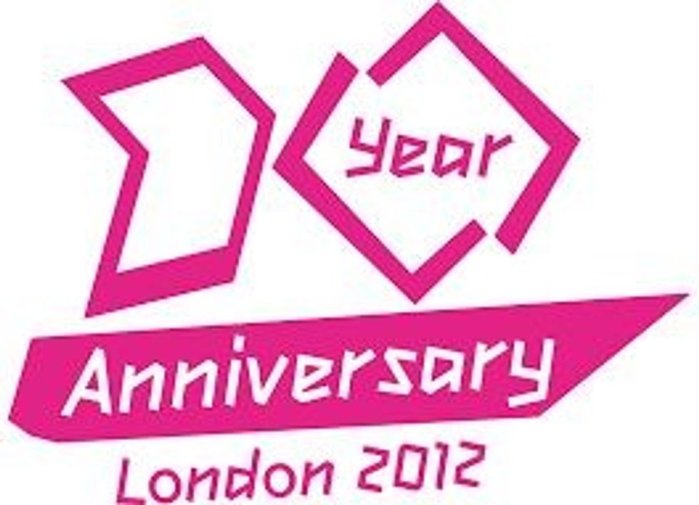 10 Year Anniversary Olympic Park Logo