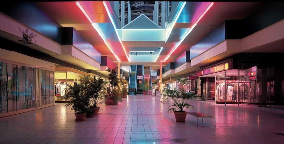 1980s mall