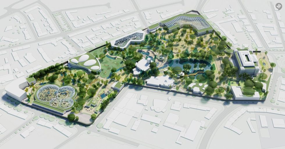 3D model Frankfurt Zoo dan pearlman