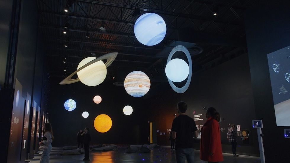 4elements destination space cosmodome