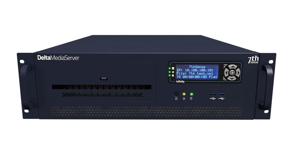 7th sense media server ise 2017 Blooloop infinity