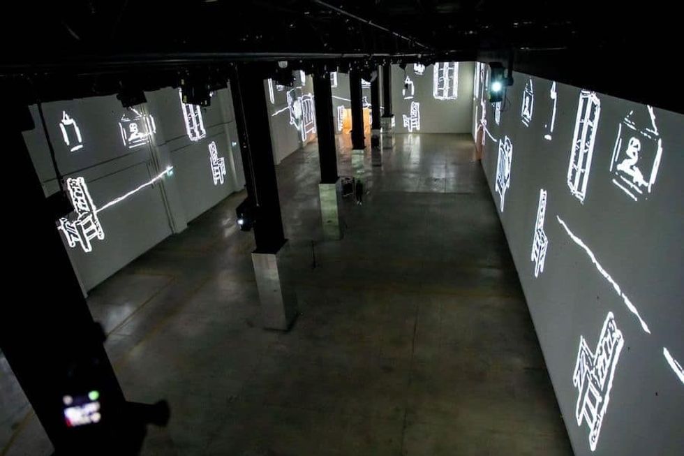 7thSense Medialon Van Gogh Exhibit