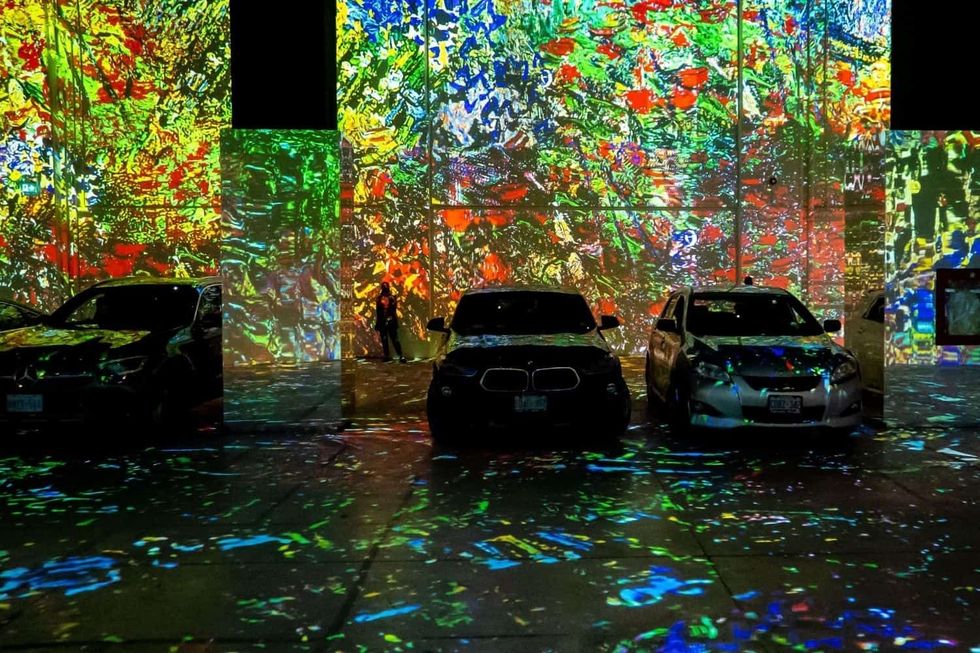 7thSense Medialon Van Gogh Exhibit