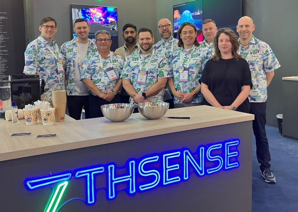 7thSense wins ISE 2024 Best of Show Award stand