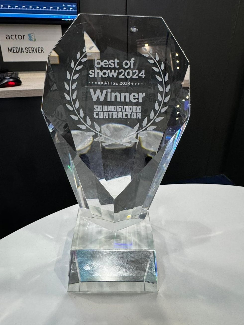 7thSense wins ISE 2024 Best of Show Award trophy