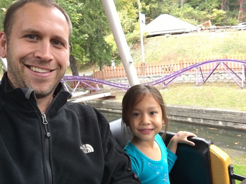 a kid's eye view of theme parks