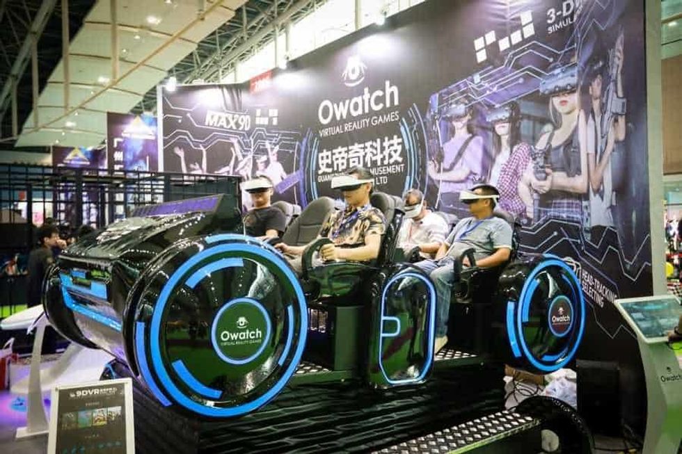 AAA 2019 Attendees on Owatch VR