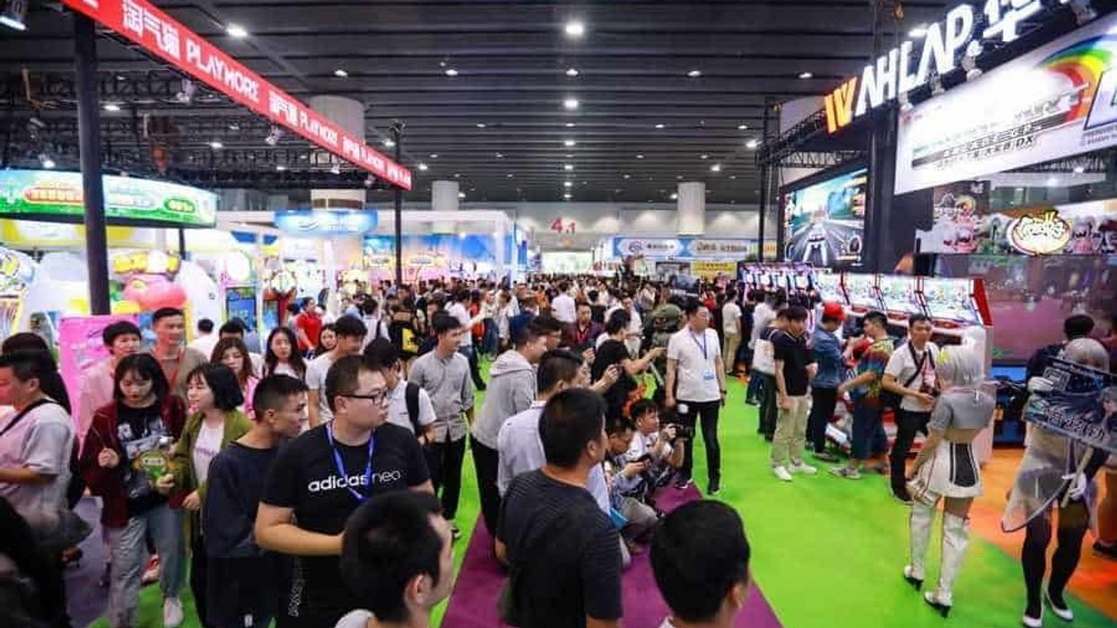AAA 2019 busy show floor