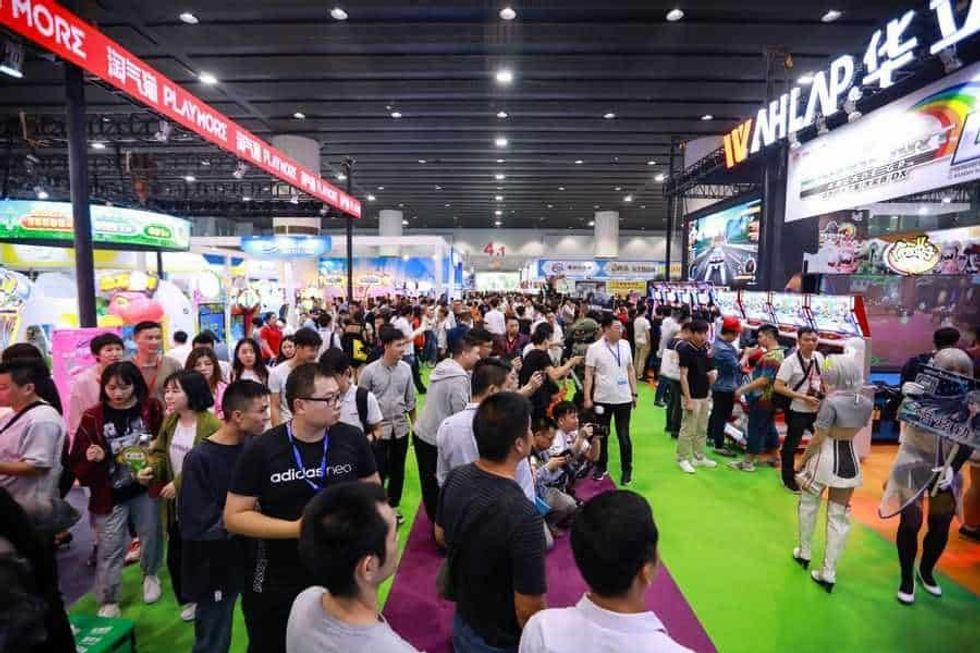 AAA 2019 busy showfloor