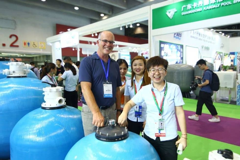 AAA 2019 Exhibitor with guest