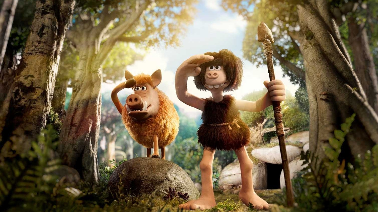 aardman early man characters dug and hognob wmsp