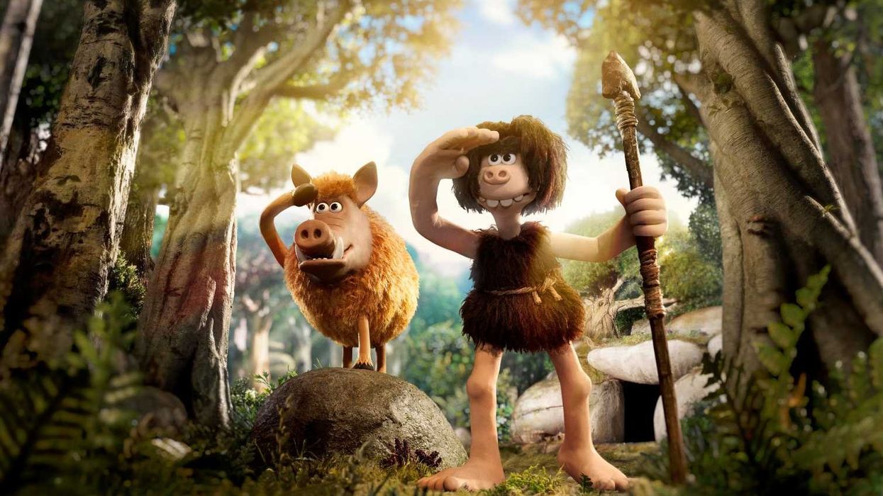 aardman early man characters dug and hognob wmsp