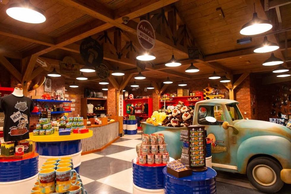 Abu Dhabi, United Arab Emirates, July 16, 2018: Warner Bros. World Abu Dhabi in Abu Dhabi on July 16, 2018. Christopher Pike, www.cpike.com