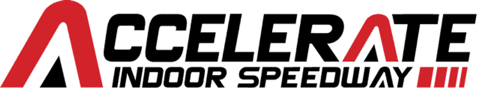 Accelerate Indoor Speedway Logo