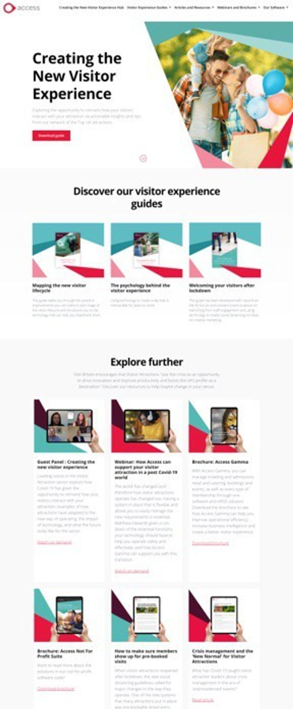 Access Group content hub