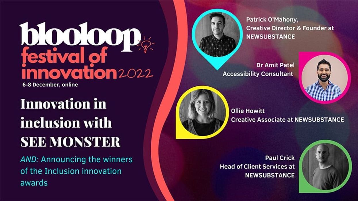 accessibility and inclusion with SEE MONSTER and Dr Amit Patel