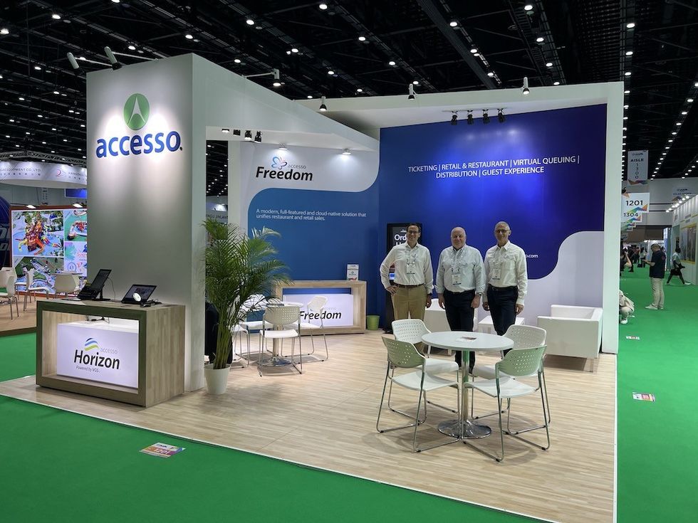 accesso booth IAAPA