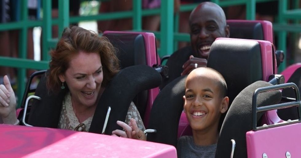 accesso Calaway Park Vortex roller coaster