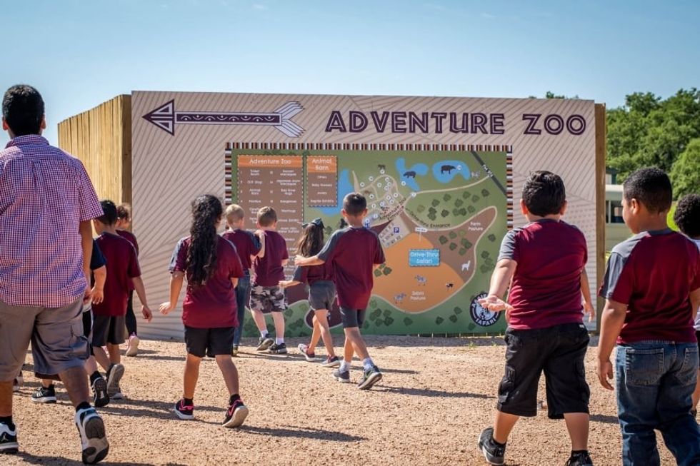 accesso Parks! America Adventure Zoo Map