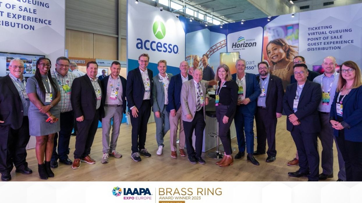 accesso Technology Group PLC win Best Exhibit Brass Ring award