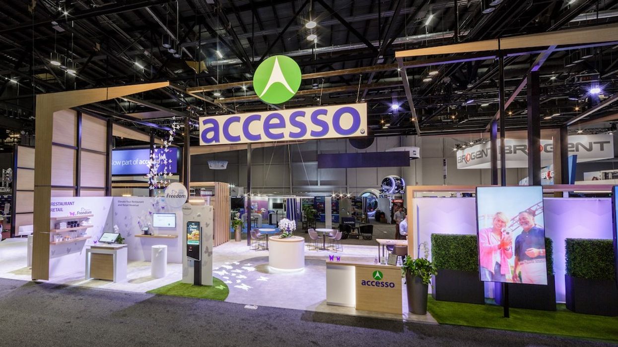 accesso trade show booth