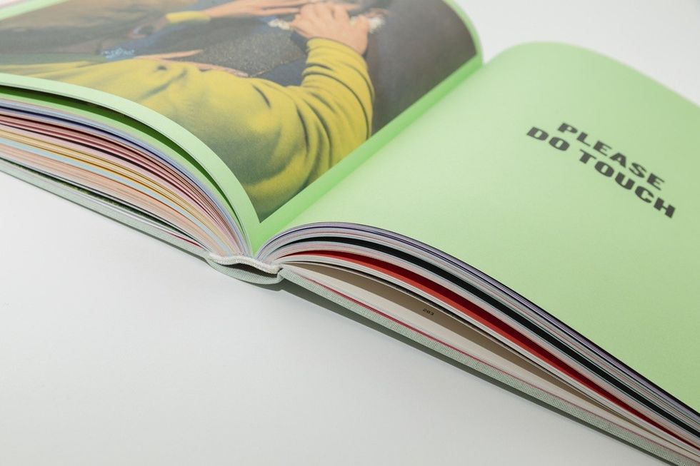 ACCIONA Living & Culture The Ultimate Museum Book inside spread do touch