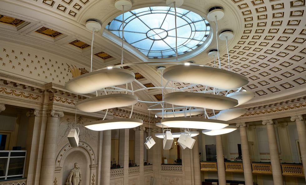 acoustic light clouds from painting with light blooloop innovation awards 2022