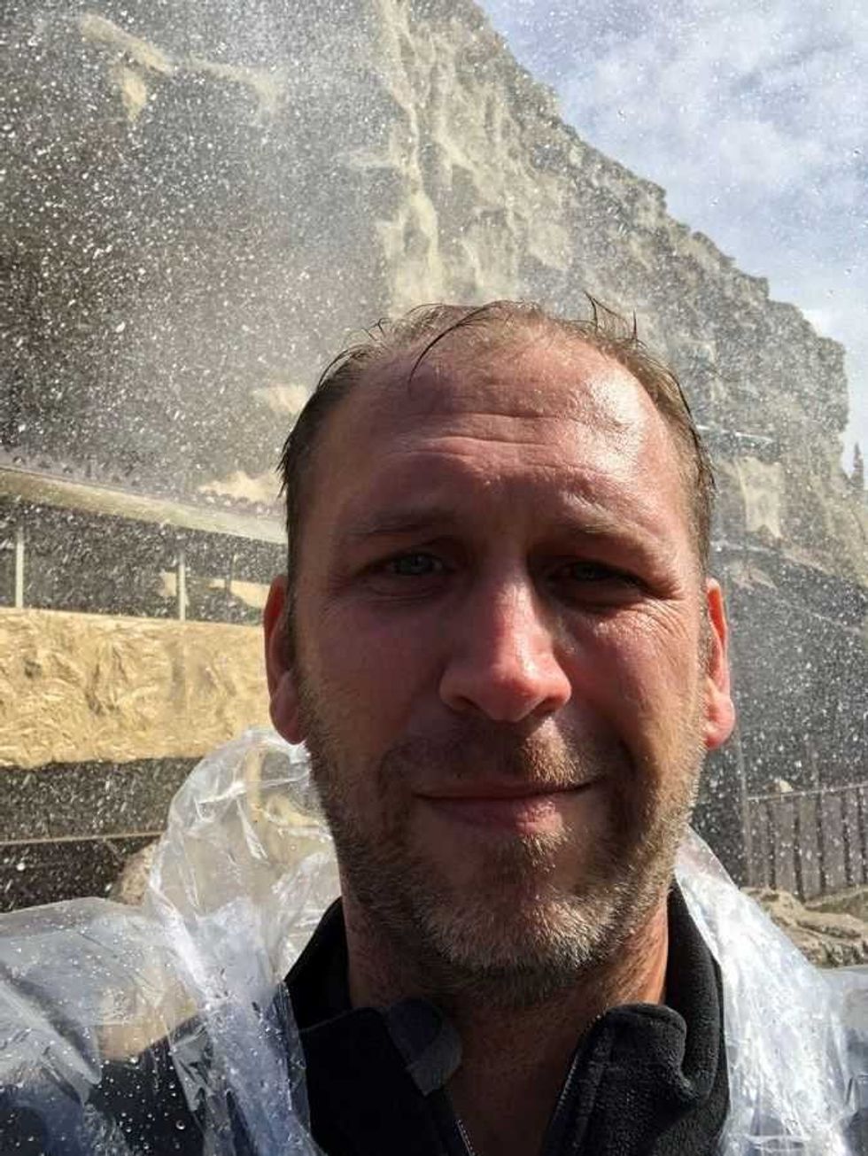 Adam Sandy after Valhalla ride