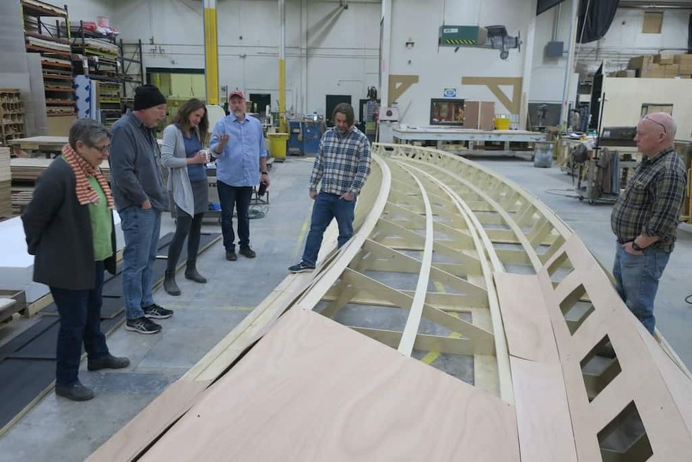 Adirondack Studios team at work