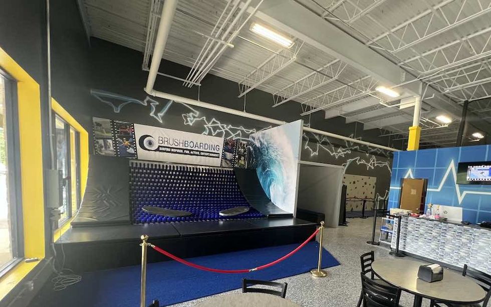 Adrenalin Rush BrushBoarding ramp