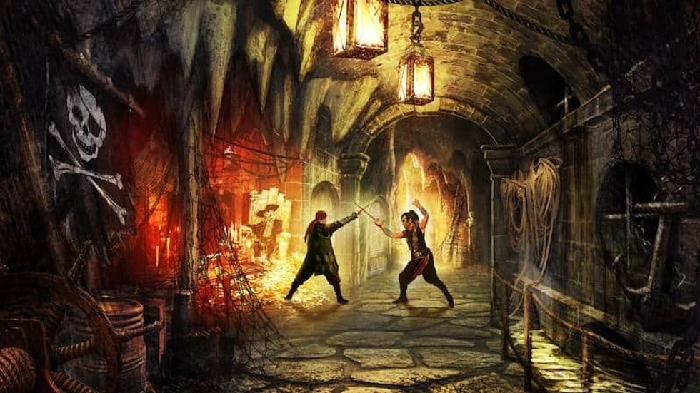 Adventure Dining Playhouse art