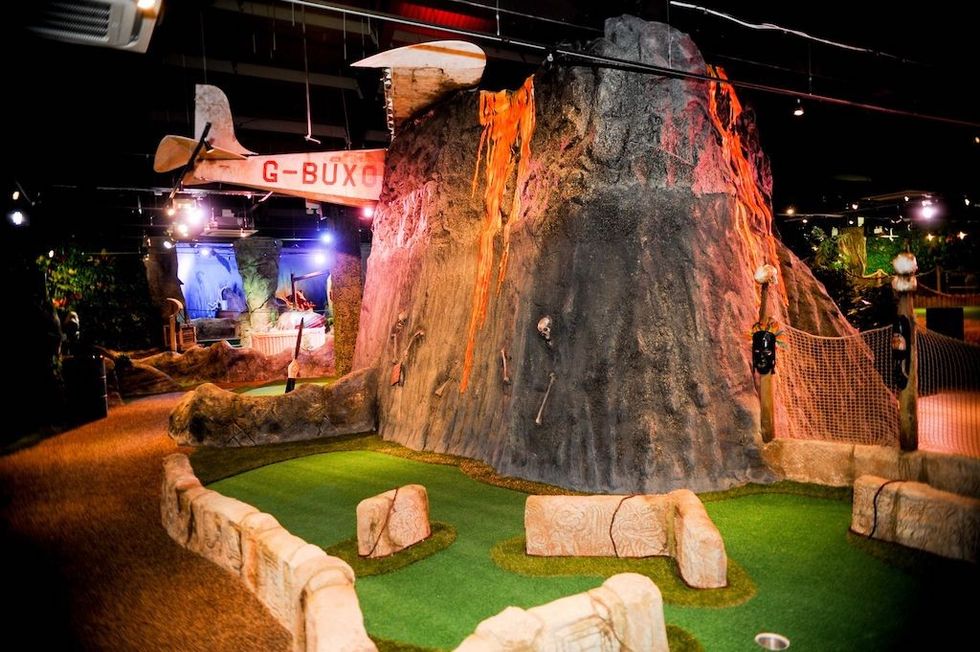 Adventure golf at Mr Mulligan's Cheltenham by Greenspan
