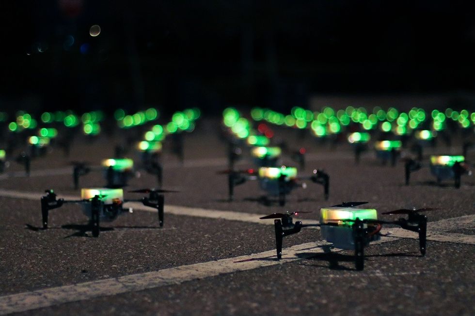 Aerial Illuminations drones