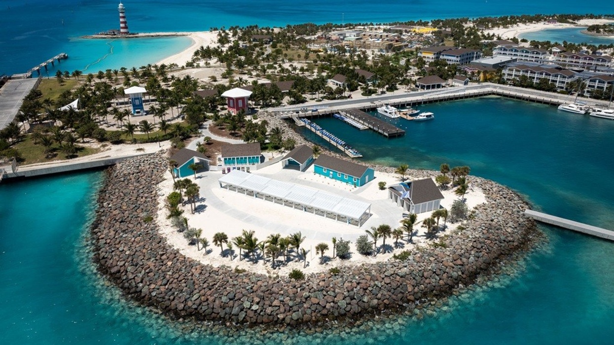 Aerial view of the MSC Foundation's Marine Conservation Center at Ocean Cay ©Ivan Sarfatti