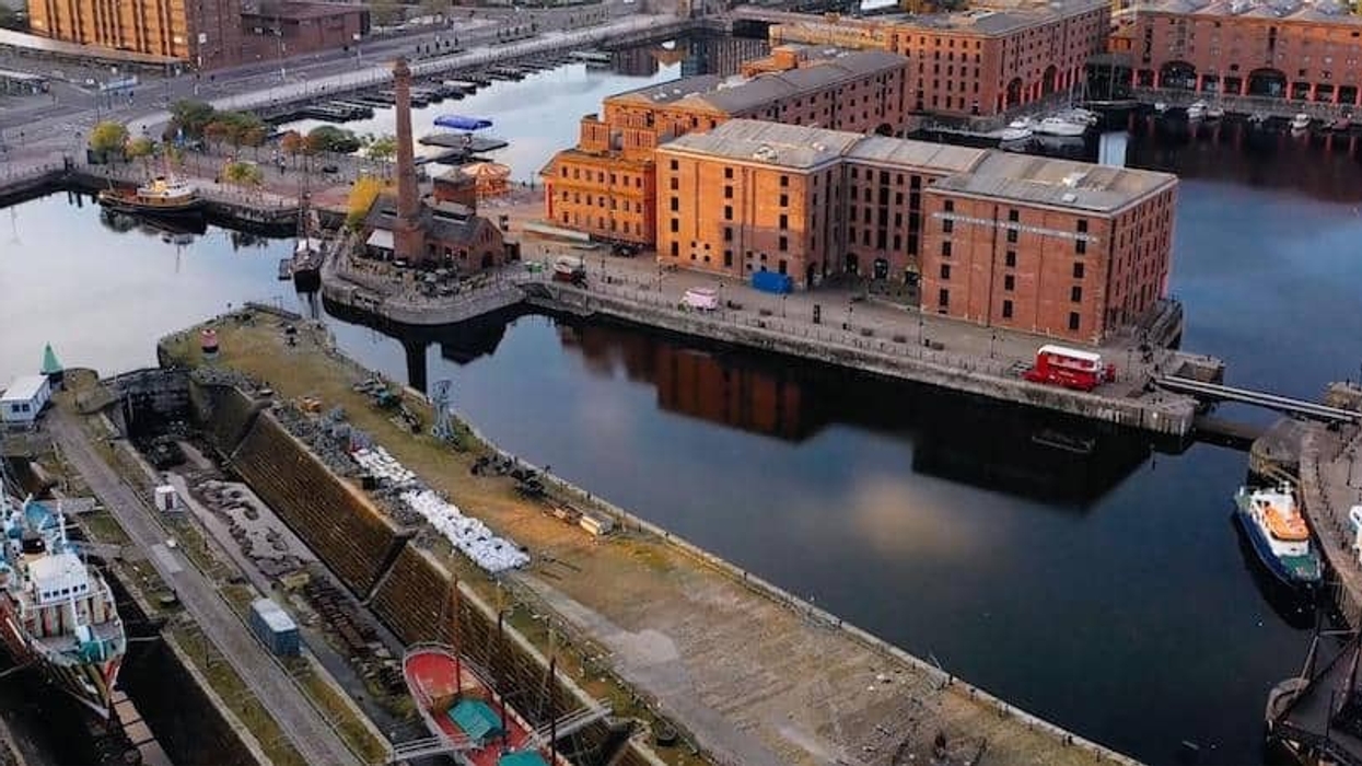 Aerial view of Waterfront_credit National Museums Liverpool