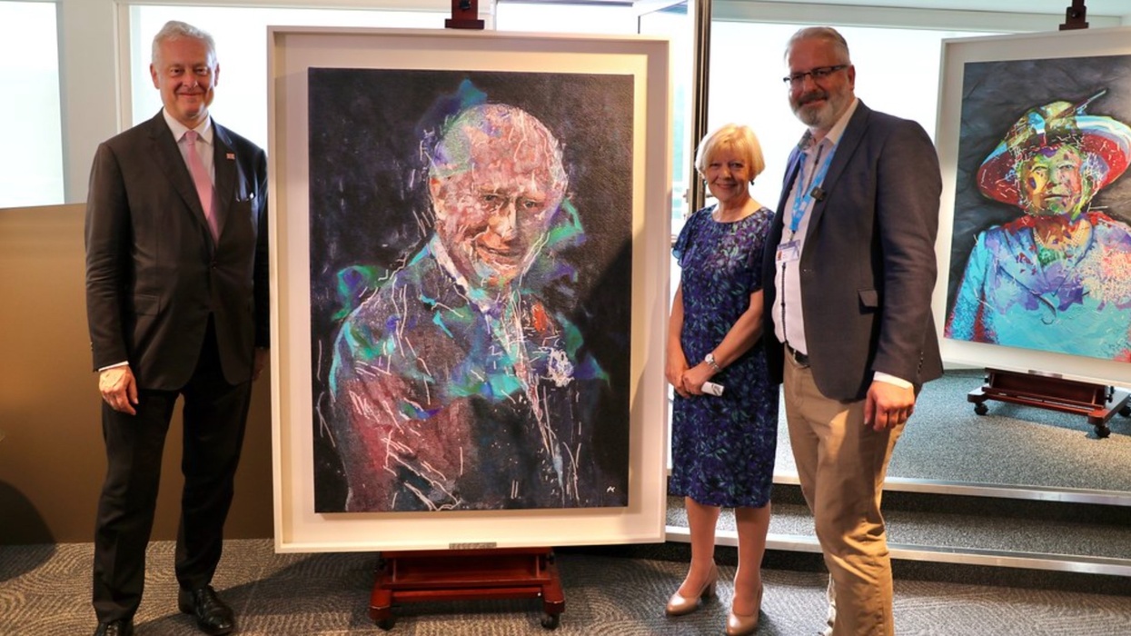 ai-da robot king charles