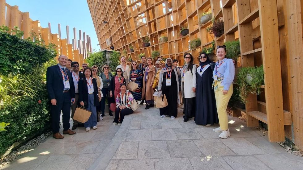 AIPH Pavilion and Garden at Expo 2023 Doha