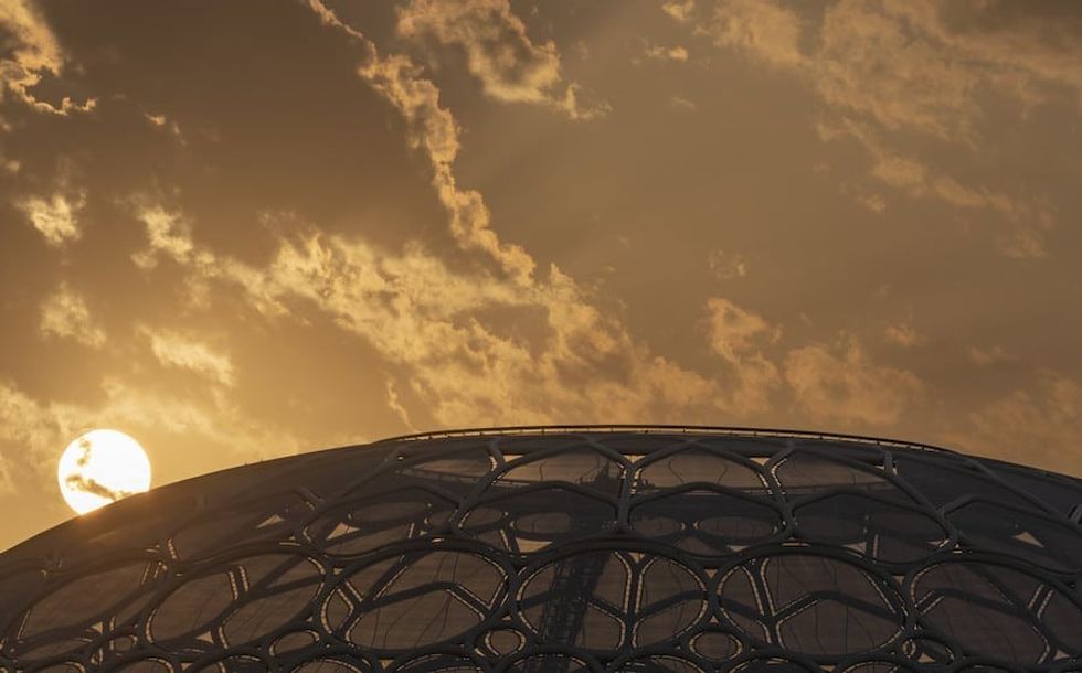 Al Wasl Dome at Sunset
