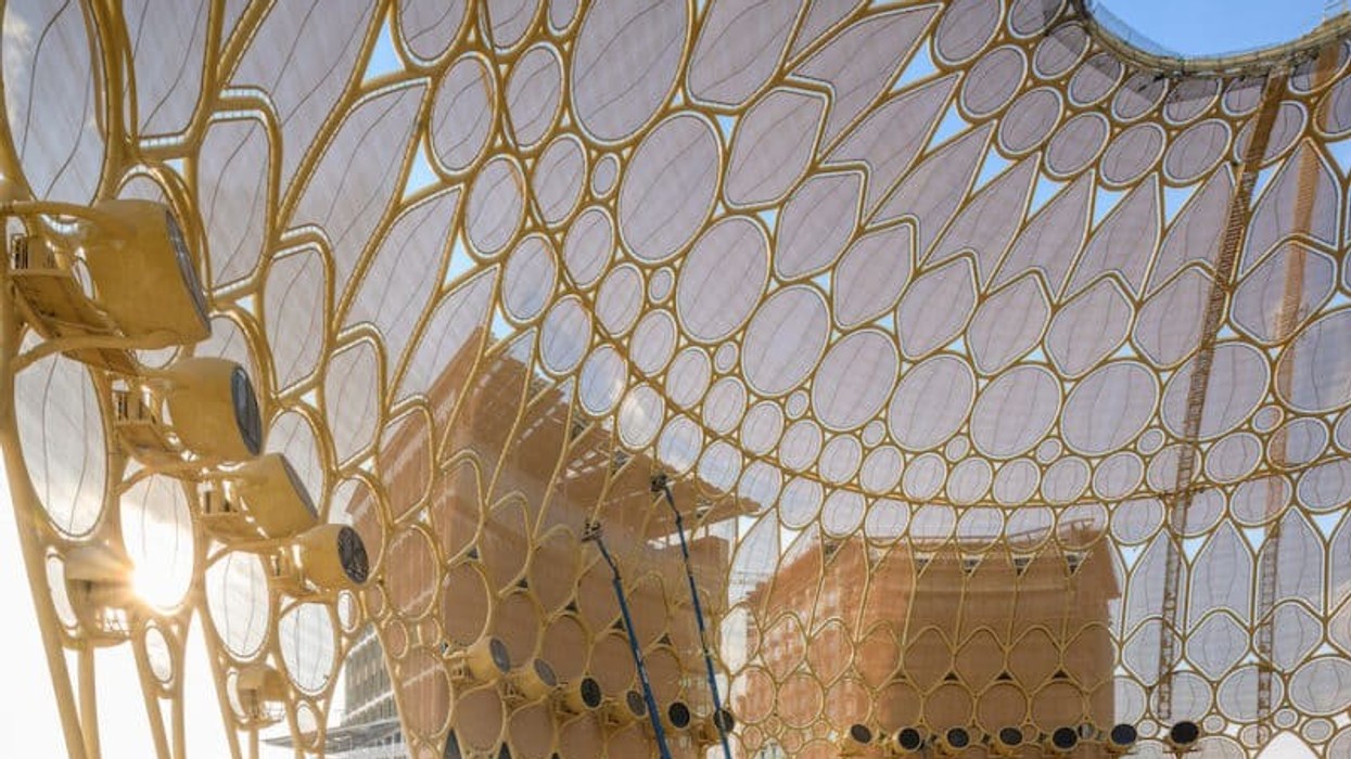 Al Wasl Plaza at Expo 2020 Dubai which is now postponed to 2021