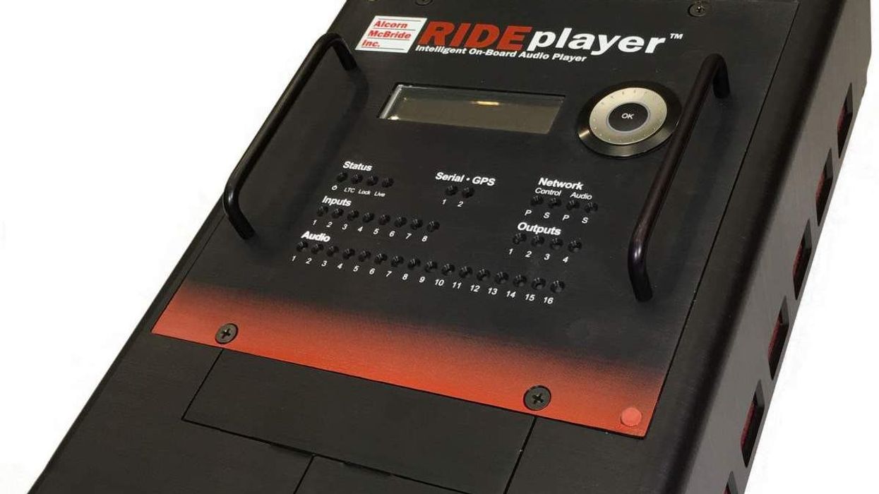 Alcorn McBride to debut RidePlayer onboard control solution at InfoComm 2017