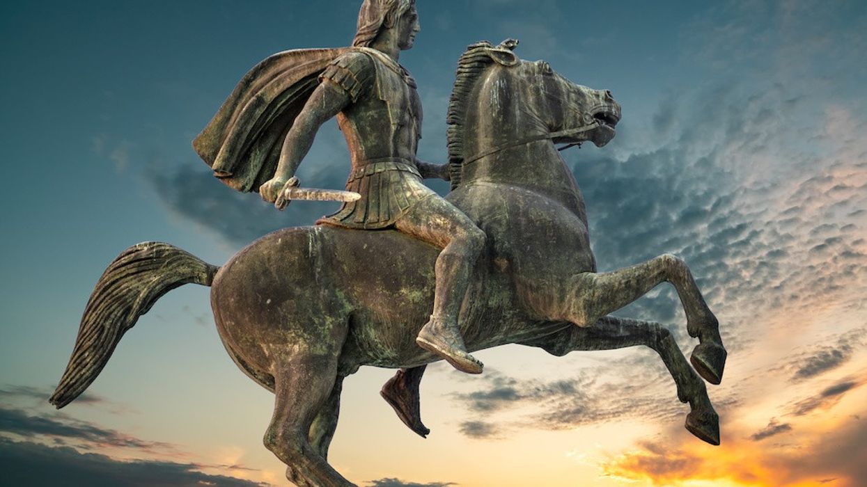 Alexander The Great at Thessaloniki City, Greece