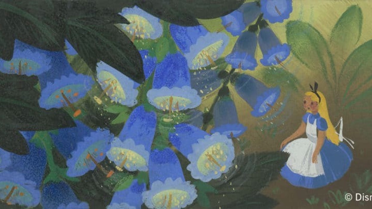 alice in wonderland concept art disney