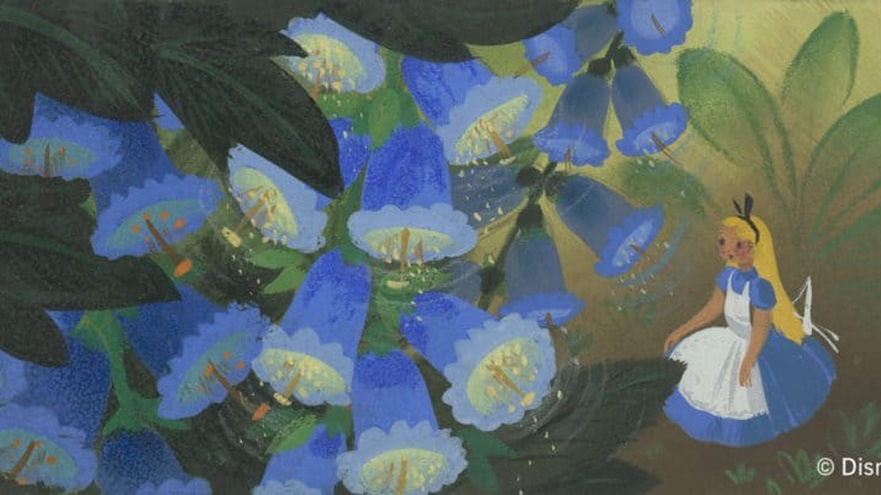 alice in wonderland concept art disney