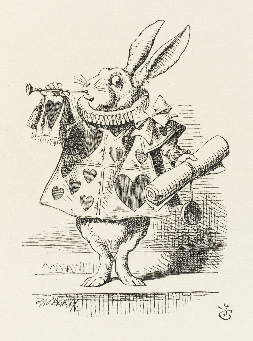 Alice - Rabbit as Herald. Date: 1865 Time in immersive experiences
