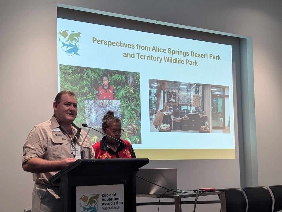 Alice Springs Desert Park talk ZAA 2025
