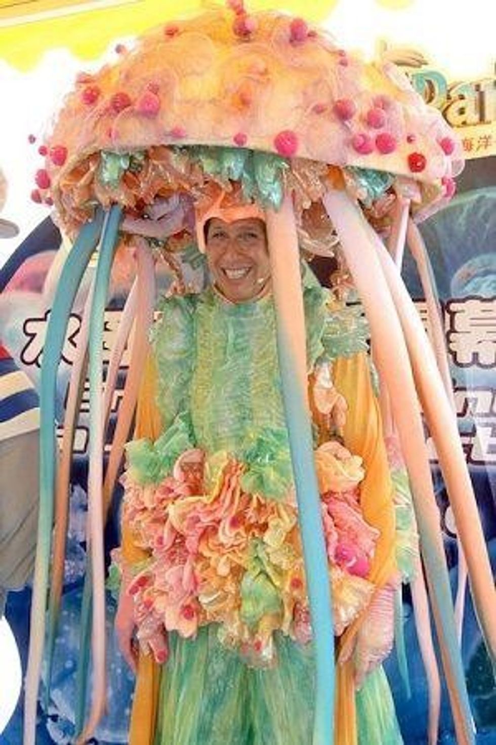 Allan Zeman in costume at ocean park
