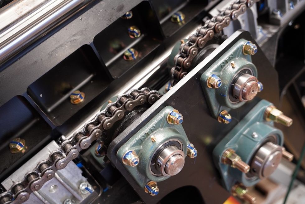 Altec show action close up