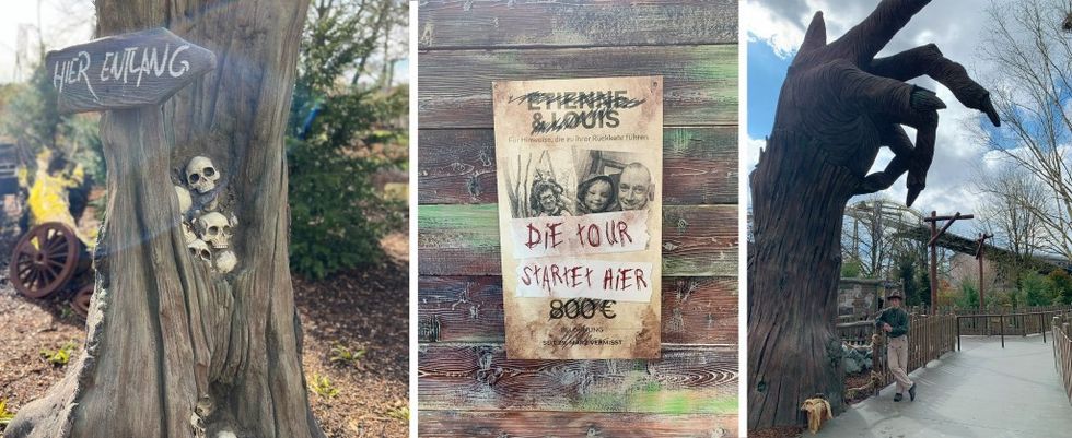 Alterface produces Dämonen Gruft compact dark ride © JP Showsystems