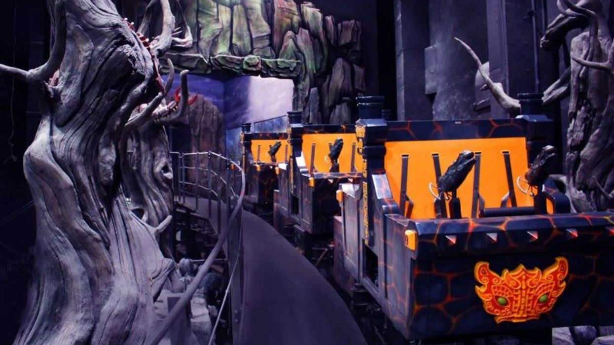 alterface shooters on wanda qingdao roller coaster